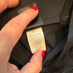 Black Swim Top with Eyelet Hem Size 14 Photo 4