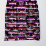 Kate Spade  /Florence Broadhurst Silk Sleeveless Geometric Dress Size 10 Photo 6