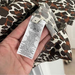 Tory Burch  Reva Leopard Poplin Shirt Long Sleeve Button Down Photo 4