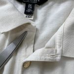 Ralph Lauren Lauren  Women's‎ 67 Appliqué Polo Shirt Beige Cream Stretch Piqué 2X Photo 8