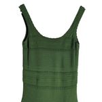 Torn By Ronny Kobo  Green Knit Sleeveless Scoop Neck A-Line Dress Size Large Photo 7