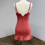 Forever 21 Coral Salmon pink peplum mini dress Photo 2