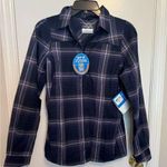 Columbia Blue Ridge Plaid Shirt Long-Sleeve Women's Small Photo 0