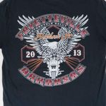 Gildan 2013 Fayetteville Motorcycle Rally Arkansas Graphic Tee Shirt Photo 4