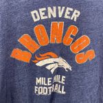 NFL  Team Apparel Denver Broncos Blue Short Sleeve T-Shirt Women's Size Large L Photo 3