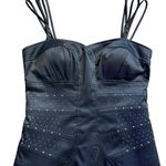 XOXO  Mini Dress Womens 4 Jr 5-6 Black Studded 90s Y2K Party Whimsygoth Edgy NWT Photo 3