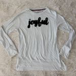 Royce Brand Joyful Long Sleeve Top Womens Size L Casual Lounge Pullover Photo 0