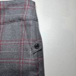 Talbots  Gray Red Plaid Wool Blend Lined Classic Tailored Pants 10 Preppy Photo 8