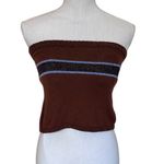 Free People  Beach Tube Top Kelly Sweater Striped Knit Size XS Photo 1