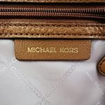 Michael Kors  Brooke Acorn Brown Leather Medium Satchel Crossbody Bag Photo 11