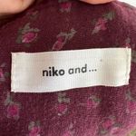 Purple Floral Lagenlook Dress Boho Minimalist Earthy Vintage‎ Mori Kei XL Photo 5