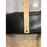 Michael Kors Black Leather Shoulder Bag Hobo Gold Hardware Designer Luxury Purse Photo 10