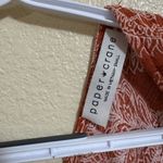 Paper Crane  Terracotta Paisley Blouse Photo 4