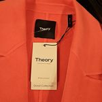 Theory ππ Clairene Luxe Blazer Coat Wool Cashmere Blend Pink Orchid Large L NWT Photo 15
