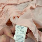 American Vintage Vintage Coquette bedazzled pink sheer maxi plunge dress Photo 8