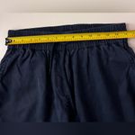 Quince Drawstring Lyocell Wide Leg Pants blue elastic waist S Photo 4