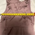 Loft  Ann Taylor Blush Ruffle Sheath Dress 6P Corporate Siren Coquette Girl Photo 6