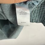 J Jill Ponte Knit Top Womens S Blue Geometric Print Casual Office Wear Photo 2