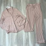 Cozy Earth Pajamas Set bamboo stretch knit long sleeve pants womens Pink (small) Photo 1