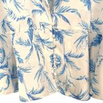 Free People NWT Beauty Sleep Pajama Top Satin Floral Print Button Up Size XL Photo 8