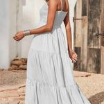 white Maxi Dress Photo 1