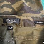 Judy Blue  Women 11/ 30 Skinny Fit Jeans Pants Camo Green Stretch Distressed Photo 9