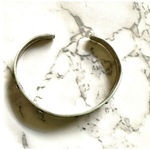 VINTAGE STERLING SILVER INDONESIAN CARVED ORNATE FILIGREE CUFF BRACELET Photo 2