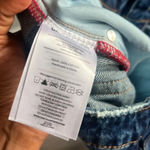 One Teaspoon NEW VIRGIN BLUE AWESOME BAGGIES HIGH WAIST STRAIGHT LEG JEANS BLUE Photo 11