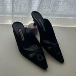 Manolo Blahnik Suede Leather mule slides Size 38 Photo 1