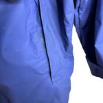 Lands' End Lands’ End Hooded Mesh Lined Blue Rain Jacket Sz Medium Photo 4