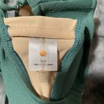 Shade & Shore  Green Twist Front Halter Top Photo 6