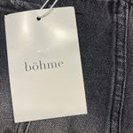 Böhme Raelynn Denim Shorts Size 31‎ Black Distressed Frayed Hem High Rise New Photo 15