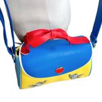 Lounge Fly  Disney Snow White Cosplay Bow Handbag Crossbody Yellow Red Blue Photo 7