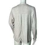 Good hYOUman Shirt Womens Pink Gray Thankful Sweatshirt Everyday Casual Small Photo 2