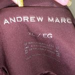 Andrew Marc  purple waterproof winter trench coat Photo 7