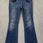 American Eagle  Artist Jeans Low Rise‎ Flare Festival Y2K Retro Women's 6 x 30.5 Photo 0