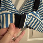 MeUndies New Curvy UltraModal Feel Free Ruched Bralette Amalie Stripes Blue XL Photo 5