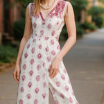 ZARA NWT  Printed Embroidered Tunic Dress Bloggers Fav Photo 0