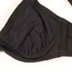 Seafolly NWT Inka Rib D Cup Bralette in Black Photo 10