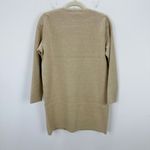 J.Crew Long Giselle Sweater Blazer Heather Khaki Cotton Knit Relaxed XS NWT Photo 7