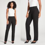 Betabrand  • Classic DPYP™ Dress Pant Yoga Pant straight leg black pull on Photo 6