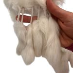 Pelle Nova di Riviera White Rabbit Fur Scarf Photo 1
