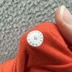 Lululemon  Pace Rival Skirt Skort Red Orange Athletic Tennis Athleisure Women's 4 Photo 5