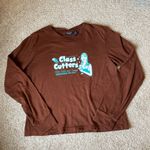 American Eagle Outfitters Long Sleeve Graphic Tee Photo 0