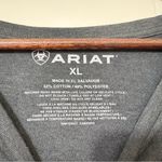 Ariat “Wild Country” Graphic Tee Women’s XL – Charcoal Crewneck NWT Photo 5