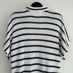 Tuckernuck Pomander Place Polo Dress XS S White Navy Stripe Knit Coastal Preppy Photo 6