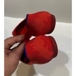 Rothy's The Point Botanicamo Red Camo Slip-On Flats Size 7.0 Photo 4