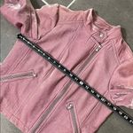 Rebecca Taylor Velvet Moto Jacket size 4 Photo 6