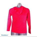 90 Degree by Reflex Hot Pink High Neck Hoodie Medium Photo 4