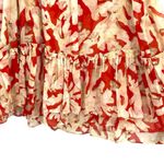 Diane Von Furstenberg  Silk Cotton Coral Reef Print Dress Photo 5